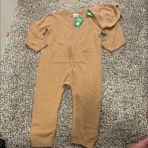 GAP Tan Kids One Piece Footie